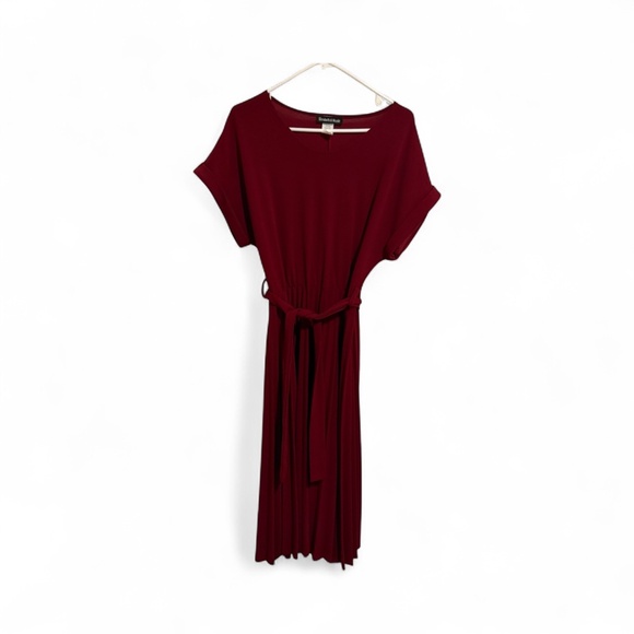 NWT Burgundy women Dress - Picture 2 of 16
